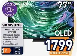 Unieuro SAMSUNG SMART TVOLED AI OE77590DA offerta