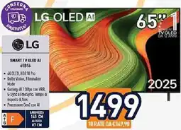 Unieuro LG SMART TV OLED AI 65B56 offerta