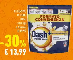 Conad Detersivo in pods DASH offerta