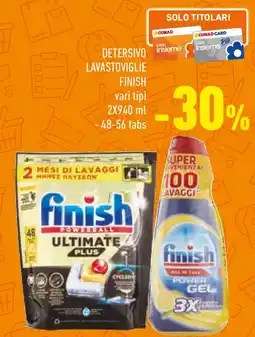 Conad Detersivo lavastoviglie FINISH offerta
