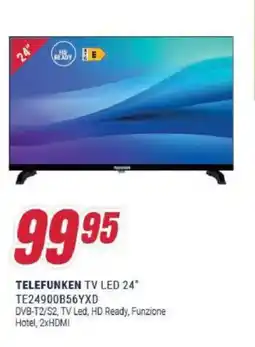 Trony TELEFUNKEN TV LED 24" TE24900B56YXD offerta
