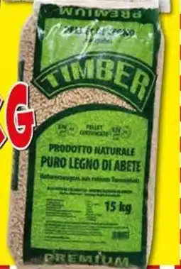 Mondo Brico Pellet timber offerta