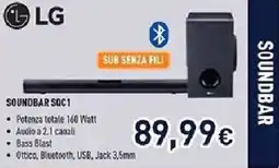 Unieuro LG SOUNDBAR SQC1 offerta