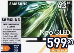 Unieuro SAMSUNG SMART TV NEO QLED AI QE43QN900 offerta