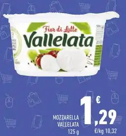 Conad Mozzarella VALLELATA offerta