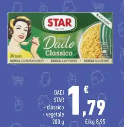 Conad Dadi star classico - vegetale offerta