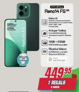 Trony Oppo Reno14 FS 5G offerta