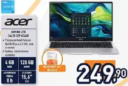 Unieuro acer ASPIRE LITE (AL15-32P-C3AH) offerta