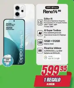 Trony Oppo Reno14 5G offerta