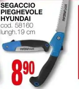 Mondo Brico Segaccio pieghevole HYUNDAI offerta