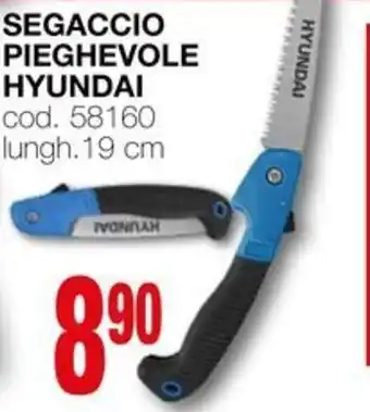 Mondo Brico Segaccio pieghevole HYUNDAI offerta