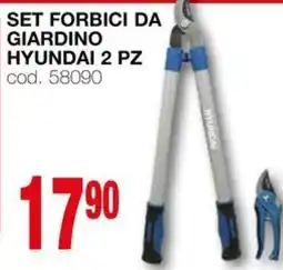 Mondo Brico Set forbici da giardino HYUNDAI 2 PZ offerta