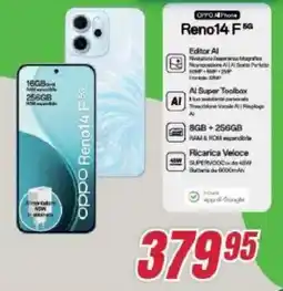 Trony Oppo Reno14 F 5G offerta