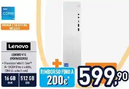 Unieuro LENOVO V15 (90XW002XIX) offerta