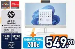 Unieuro hp ALL-IN-ONE 24-cr0052nl offerta