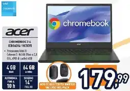 Unieuro acer CHROMEBOOK 314 (CB0A314-1HC5GY) offerta