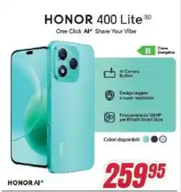 Trony HONOR 400 Lite offerta