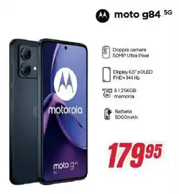 Trony motorola moto g84 5G offerta