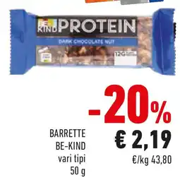 Conad Barrette be-kind vari tipi offerta