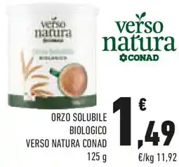 Conad Orzo solubile biologico VERSO NATURA CONAD offerta