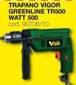 Mondo Brico Trapano vigor greenline TR500 WATT 500 offerta