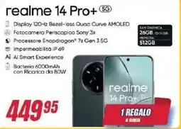 Trony realme 14 Pro+ 5G offerta