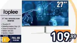 Unieuro ioplee 27" FULL HD ULTRA SLIM MONITOR offerta