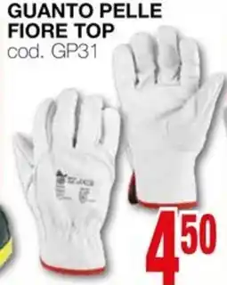 Mondo Brico Guanto pelle fiore top offerta