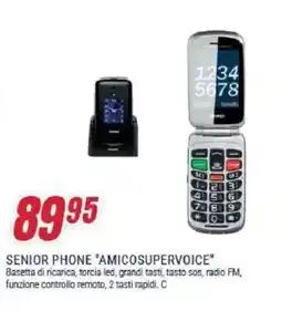 Trony Brondi senior phone "amicosupervoice" offerta