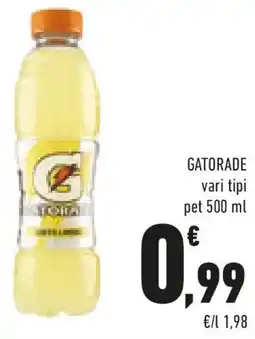 Conad GATORADE vari tipi pet offerta