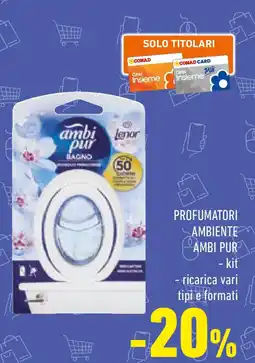 Conad Profumatori ambiente AMBI PUR offerta