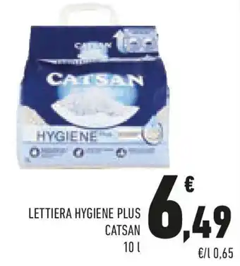 Conad Lettiera hygiene plus CATSAN offerta