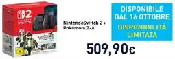 Unieuro NintendoSwitch 2 + Pokémon: Z-A offerta