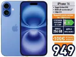Unieuro iPhone 16 offerta