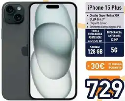 Unieuro iPhone 15 Plus offerta