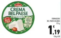Conad Formaggini bel paese GALBANI offerta