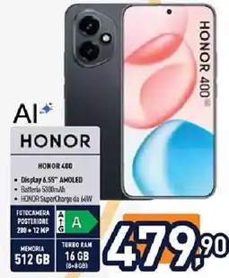 Unieuro HONOR 400 offerta