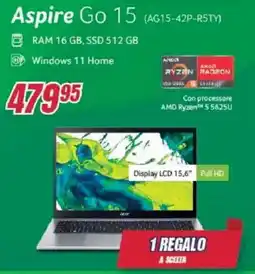 Trony Acer Aspire Go 15 (AG15-42P-R5TY) offerta