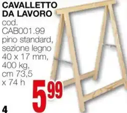 Mondo Brico Cavalletto da lavoro offerta