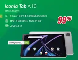 Trony Acer Iconia Tab A10 offerta