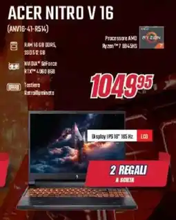 Trony ACER NITRO V 16 offerta