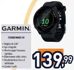 Unieuro GARMIN FORERUNNER 55 offerta