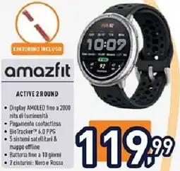 Unieuro amazfit ACTIVE 2 ROUND offerta