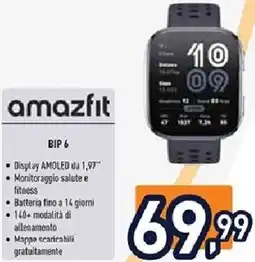 Unieuro amazfit BIP 6 offerta