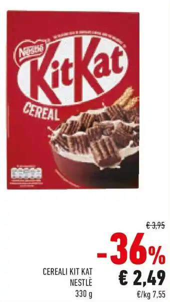 Conad Cereali kit kat NESTLÈ offerta