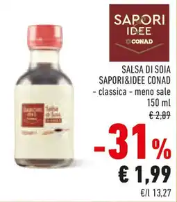 Conad Salsa di soia SAPORI&IDEE CONAD offerta