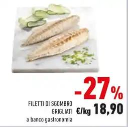 Conad Filetti di sgombro GRIGLIATI offerta