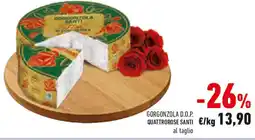 Conad Gorgonzola D.O.P. QUATTROROSE SANTI offerta