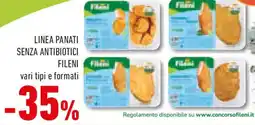 Conad Linea panati senza antibiotici FILENI offerta