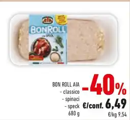 Conad Bon roll AIA offerta